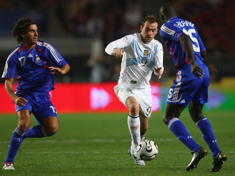 Responsible for one of the most iconic moments in Scottish international football. His 35-yard strike and winner against France was a genuine jaw-dropping moment. Not many players would have tried their luck from that distance and McFadden was certainly one of a kind and a throwback to an era of the tanner ba’ player. Loved by the Tartan Army, he lit up a period when it wasn’t always easy to follow Scotland. He also scored the winner v the Netherlands as Scotland teased the Tartan Army at the Euro 2004 play-off before a 6-0 trouncing in the second leg. McFadden ended up with 48 caps and a healthy tally of 15 goals.
