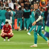Andy Robertson of Liverpool is dejected after defeat to Real Madrid in the Champions League final at Stade de France, Paris. (Photo by Andrew Powell/Liverpool FC via Getty Images)
