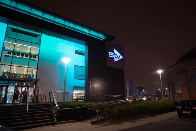 STV's studios at Pacific Quay, Glasgow. Picture: STV/Graeme Hunter.