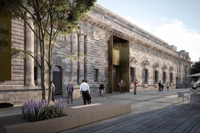 Perth's new-look City Hall is expected to open to the public in 2024.