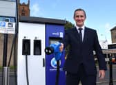 Transport Secretary Michael Matheson said new electric buses would help tackle climate change, benefit the economy and improve air quality (Picture: Mike Scott)