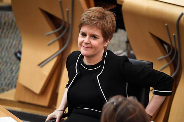 Nicola Sturgeon insists she has not been able to provide some information to MSPs' inquiry into the Salmond affair because of legal reasons (Picutre: Andy Buchanan/AFP via Getty Images)