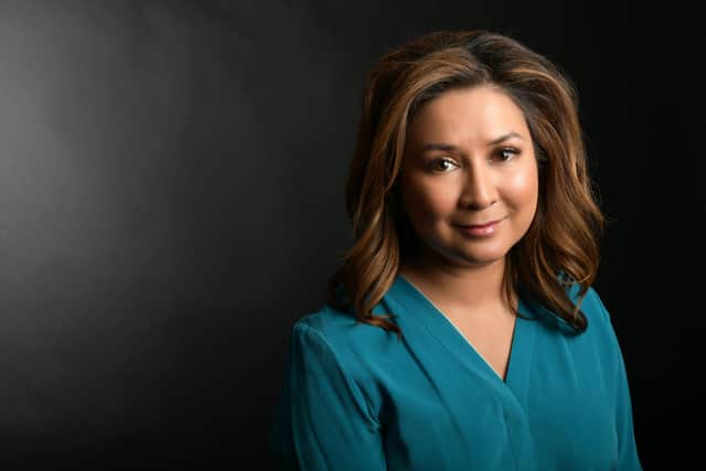 Political commentator Ayesha Hazarika will discuss sexual assault accusations and Patrick Grady with Nicola Sturgeon at her Edinburgh Fringe show (Photo: Steve Ullathorne).