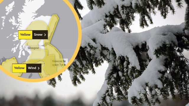 Scotland Weather Forecast Yellow Met Office Warnings As Heavy Snow And Strong Winds Expected To Affect Travel The Scotsman