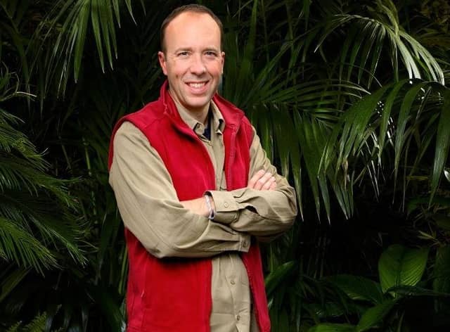 Former Health Secretary Matt Hancock is currently a contestant on reality TV show I'm a Celebrity... Get Me Out of Here!