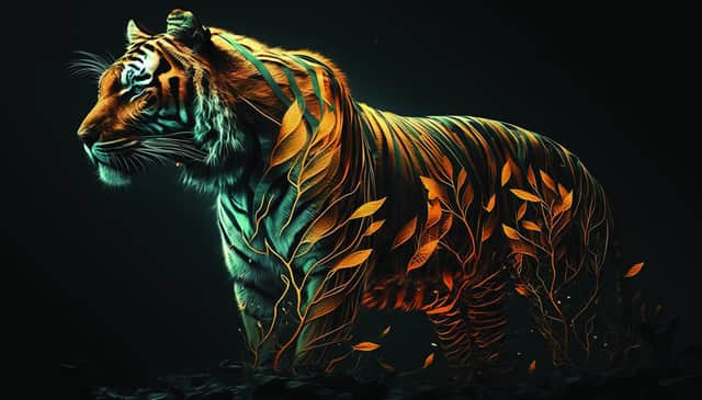 AI image of a tiger. Image: Adobe Stock