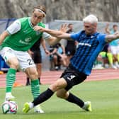 Hibs Elias Melkersen has moved back to his homeland.