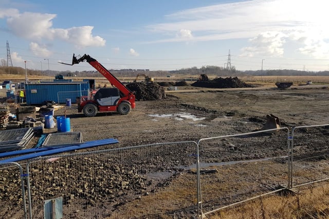 Construction starts on phase two of Gartcosh Industrial Park.