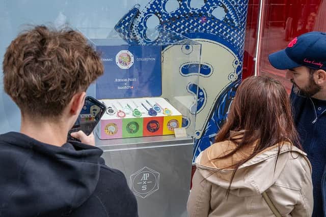 The recent Royal Pop collaboration between Swatch and Audemars Piguet caused huge excitement worldwide (Picture: Getty)