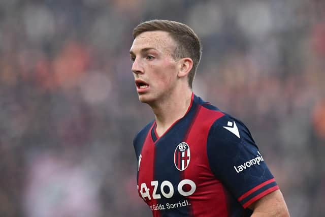 Scotland midfielder Lewis Ferguson has impressed in Serie A with Bologna. (Photo by Alessandro Sabattini/Getty Images)