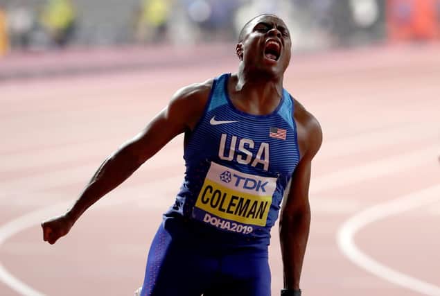World 100m champion Christian Coleman fears a suspension could rule him out of the Tokyo Olympics.