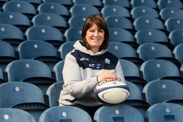 Sheila Begbie, Scottish Rugby's director of rugby development. Picture: Paul Devlin/SNS
