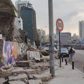 Joe Bilan carried out over 30 structural inspections in two weeks in Beirut.