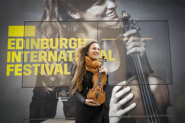 Nicola Benedetti was appointed director of the Edinburgh International Festival last year. Picture: Jane Barlow