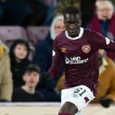 Garanag Kuol made his Hearts debut in the 1-0 win over St Mirren on Friday.
