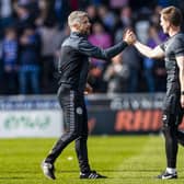 Stephen Robinson guided St Mirren into the top six despite losing 2-0 to Kilmarnock.