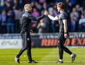 Stephen Robinson guided St Mirren into the top six despite losing 2-0 to Kilmarnock.