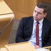 Scottish Conservative leader Douglas Ross is in self isolation.