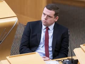 Scottish Conservative leader Douglas Ross is in self isolation.