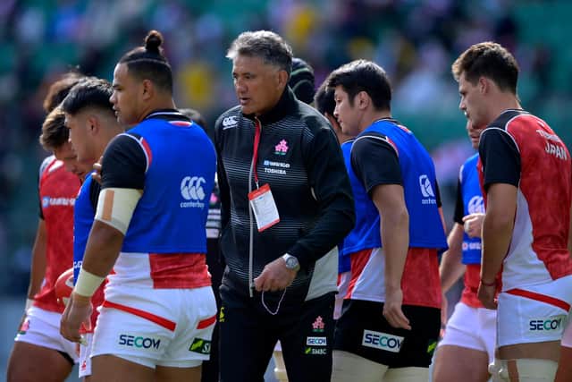 Japan head coach Jamie Joseph. (Photo by Koki Nagahama/Getty Images)