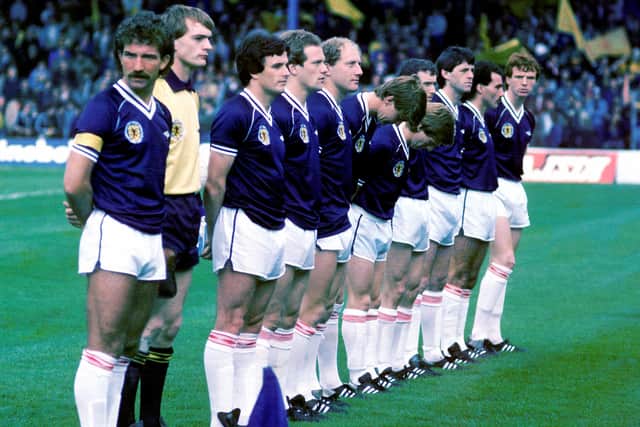 Souness won 54 caps for Scotland in total.
