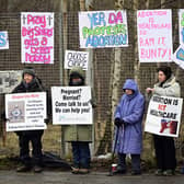 Professor Sharon Cameron, a consultant in sexual and reproductive health at Edinburgh’s Chalmers Centre, said patients feeling “intimidated” by anti-abortion protesters outside the healthcare clinic.
