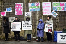 Professor Sharon Cameron, a consultant in sexual and reproductive health at Edinburgh’s Chalmers Centre, said patients feeling “intimidated” by anti-abortion protesters outside the healthcare clinic.