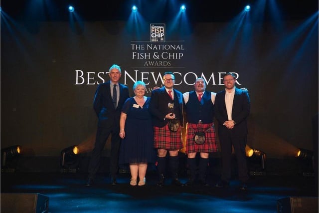 Redcloak was another Scottish business named in the top 50 best fish and chip takeaways and also  took home the award for Drywite Young Fish Frier of the Year and Newcomer of the Year at the National Fish and Chip Awards.