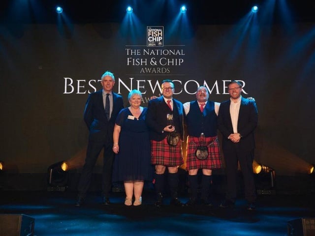 Redcloak was another Scottish business named in the top 50 best fish and chip takeaways and also took home the award for Drywite Young Fish Frier of the Year and Newcomer of the Year at the National Fish and Chip Awards.