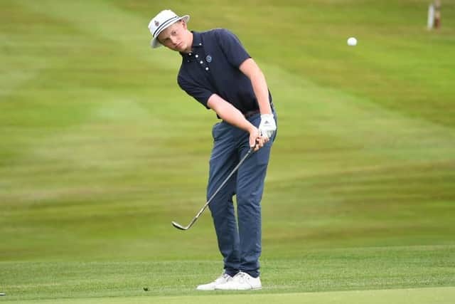California-based Niall Shiels Donegan has gone from strength to strength over the past couple of years. Picture: Scottish Golf