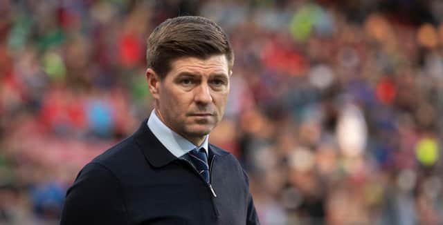 Rangers manager Steven Gerrard. Picture: SNS