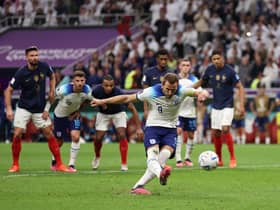Harry Kane missed a crucial penalty in England's World Cup defeat by France.