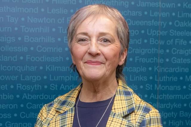Anne Marie Caldwell won the ward seat for the SNP, joining her husband Ken as serving councillors (Pic: Fife Council)