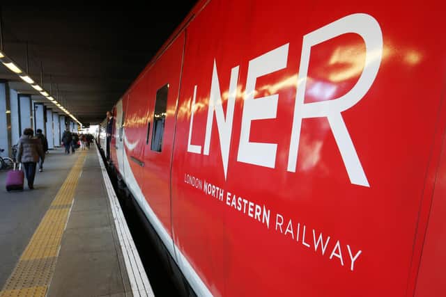 LNER operates between London and Edinburgh