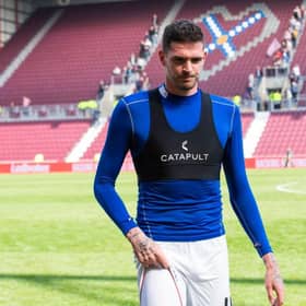 Lafferty has played for Rangers twice, and also at Hearts