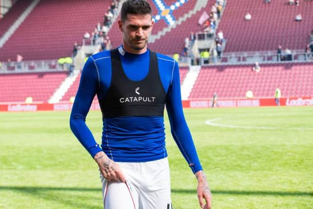 Lafferty has played for Rangers twice, and also at Hearts
