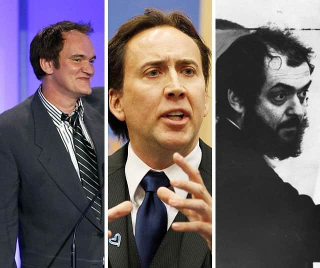 Stanley Kubrick, Nicolas Cage and Quentin Tarantino have all starred or made films that were left on the cutting room floor. Credit: Getty Images