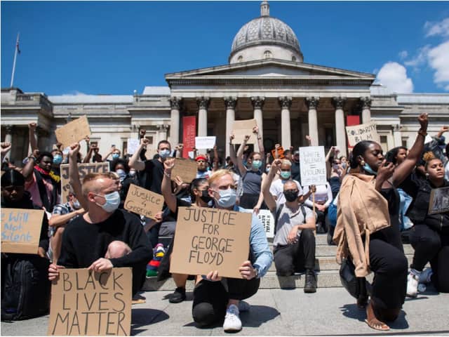 The George Floyd protest will take place in Glasgow on Wednesday
