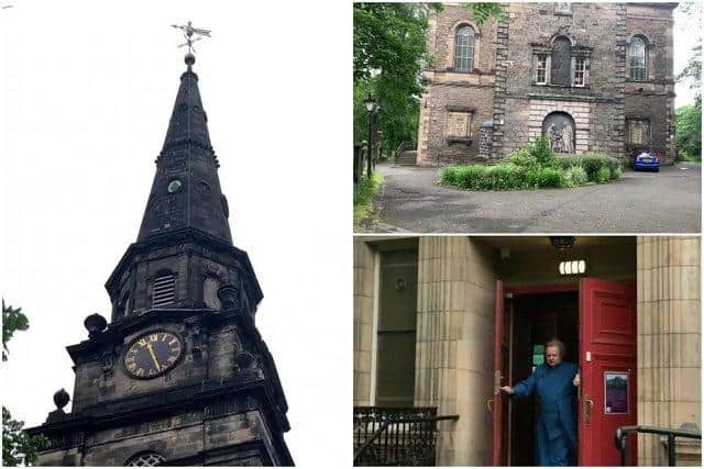 St Cuthbert's Church has been allowing three people to be praying at once with standalone chairs set up two metres apart to assist social distancing amid the coronavirus outbreak