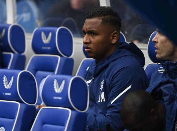 Alfredo Morelos has spent time on the bench under Michael Beale.
