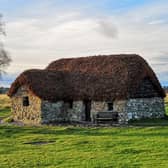 Leanach Cottage at Culloden Battlefield. Thatched roof work is among the jobs to be included in the £1m repair programme at National Trust for Scotland.