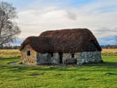 Leanach Cottage at Culloden Battlefield. Thatched roof work is among the jobs to be included in the £1m repair programme at National Trust for Scotland.