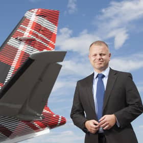 Loganair chief executive Jonathan Hinkles said it had been "simply impossible" to absorb the oil price rise. Picture: Loganair