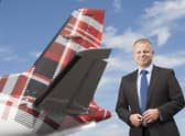 Loganair chief executive Jonathan Hinkles said it had been "simply impossible" to absorb the oil price rise. Picture: Loganair