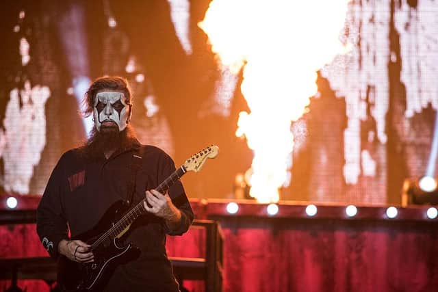 Slipknot have been confirmed as headliners for Download Festival's 20th anniversary (Photo by Raphael Dias/Getty Images)