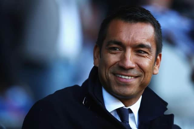 Giovanni van Bronckhorst has ambitions for Rangers and kicks off the SPFL season at Livingston aiming to regain their Scottish crown. (Photo by Dean Mouhtaropoulos/Getty Images)