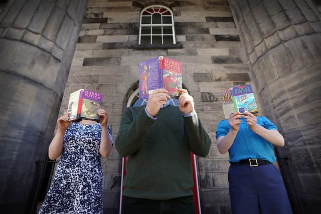 A rare first edition Harry Potter book up for auction is expected to sell for up to £60,000. Picture: Lyon & Turnbull/PA Wire