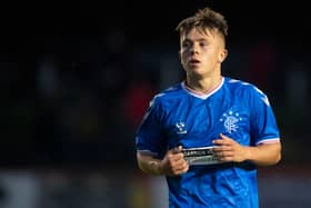 Young Rangers winger Kai Kennedy. Picture: SNS