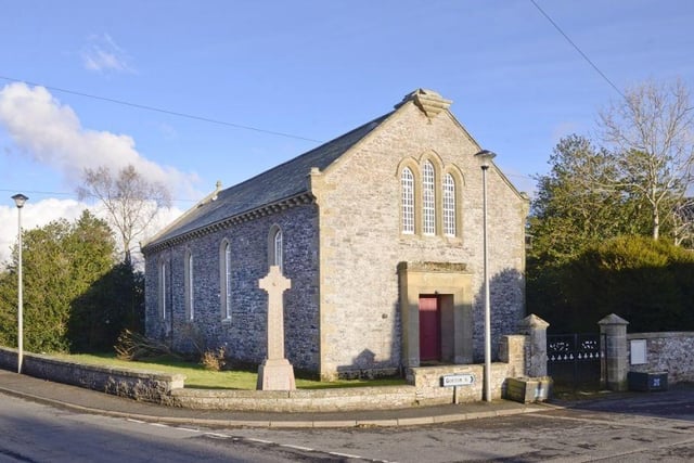 Detached church building located in the peaceful village of Westruther which lies on the southern slopes of the Lammermuir Hills in the Scottish Borders. Offers Over £85,000.