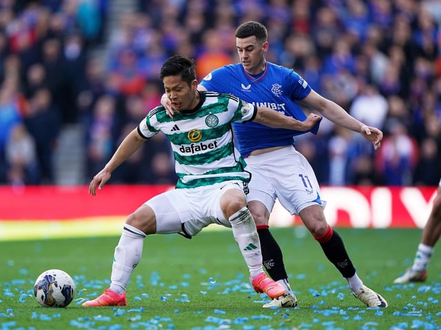 Iwata was asked to be the protector in Celtic's midfield and he did that largely well. His presence allowed Reo Hatate and Matt O'Riley to spill forward. Slightly overrun when Rangers became much more prominent as the game wore on. 6